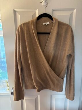 Vince Camel Wrap V-Neck Sweater